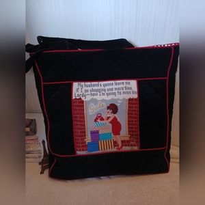 Rare vintage velvet year 2002 tote bag